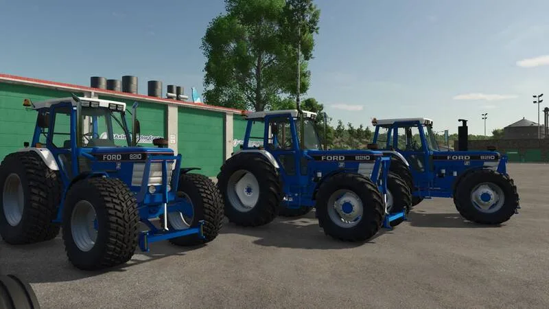 Ford 8000 with Front Blade - screenshot 1