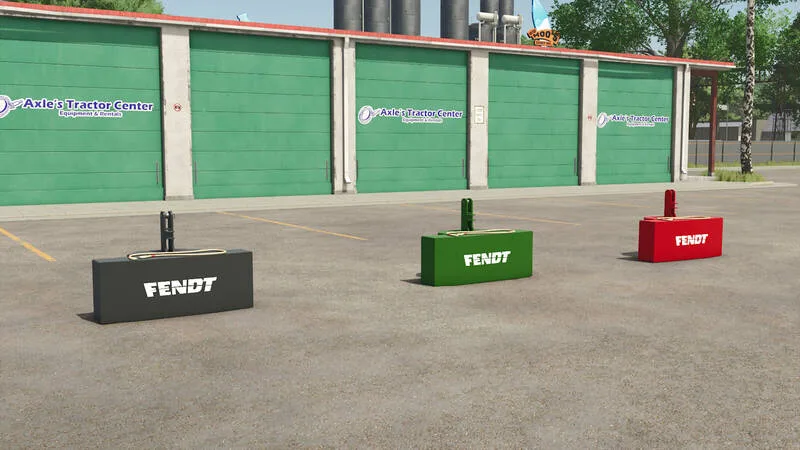 Fendt 1200kg Weight - screenshot 1