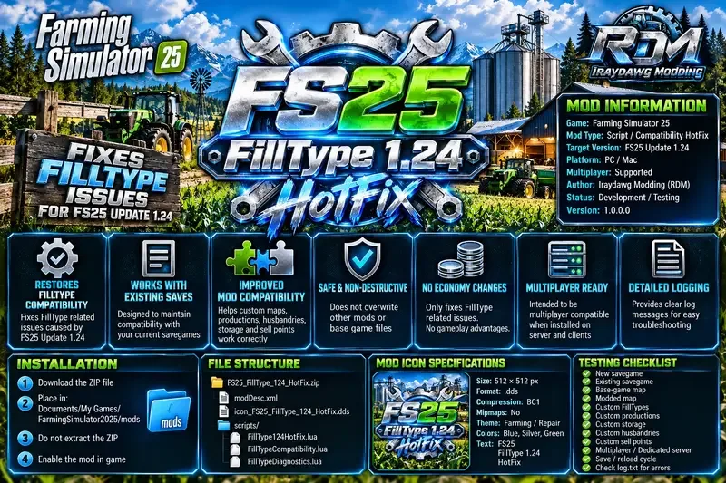 FillType HotFix