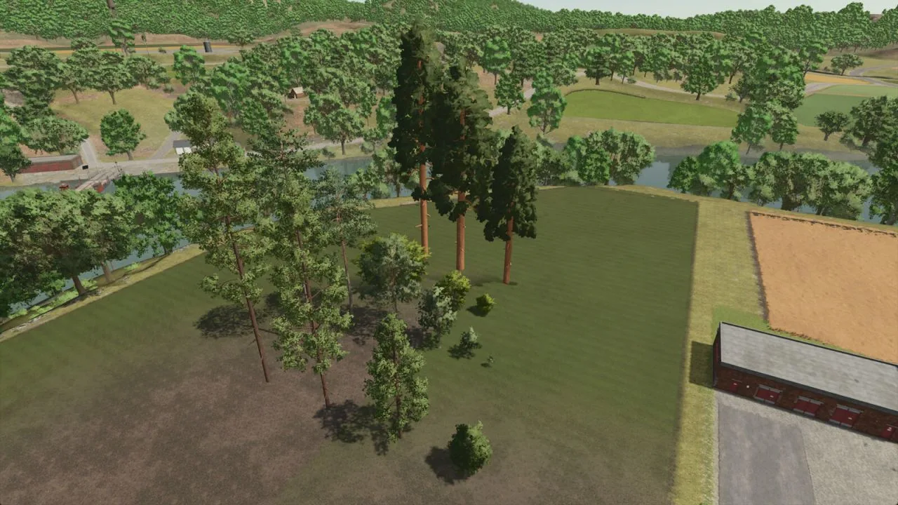 Silverrun Trees FS25 - screenshot 1