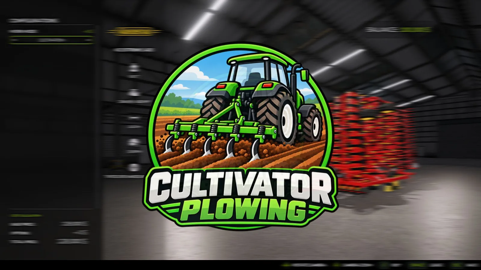 Plowing with a cultivator FS25 - screenshot 1