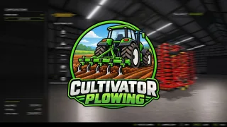 Plowing with a cultivator FS25