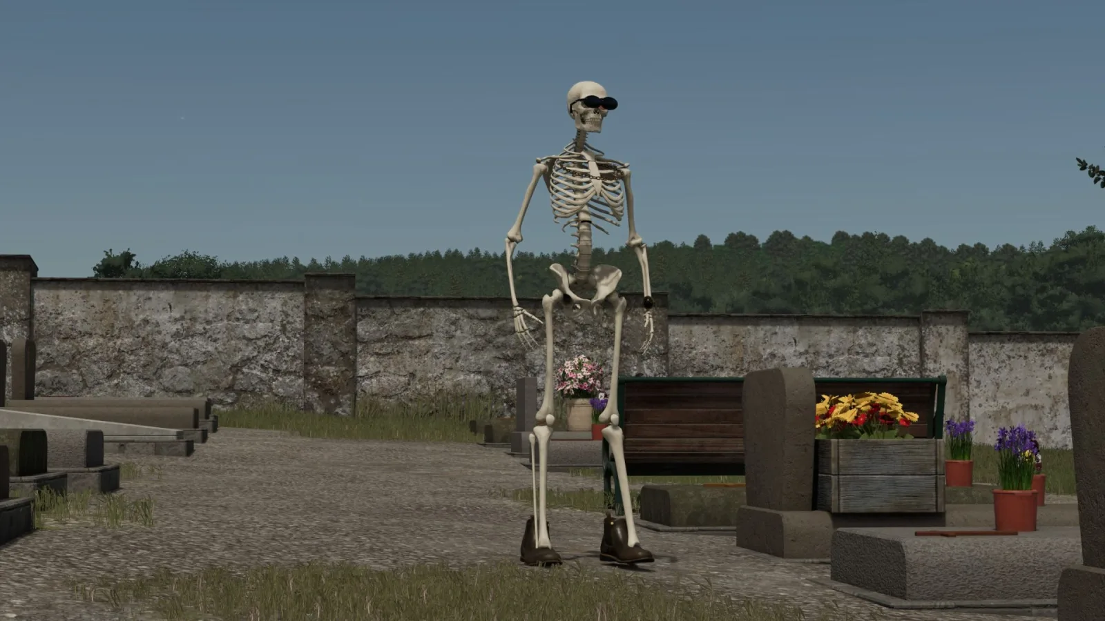 Skelly bones (Skeleton Player) FS25 - screenshot 3