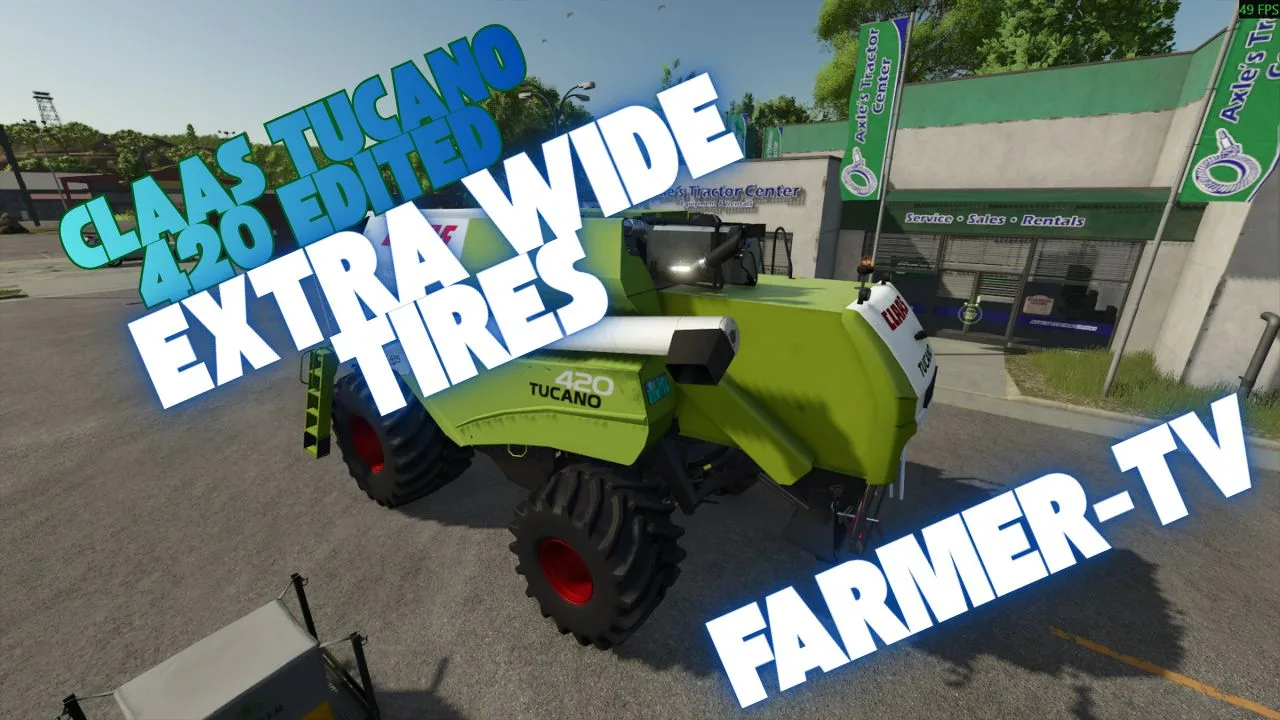 Claas Tucano 420 Edit FS25