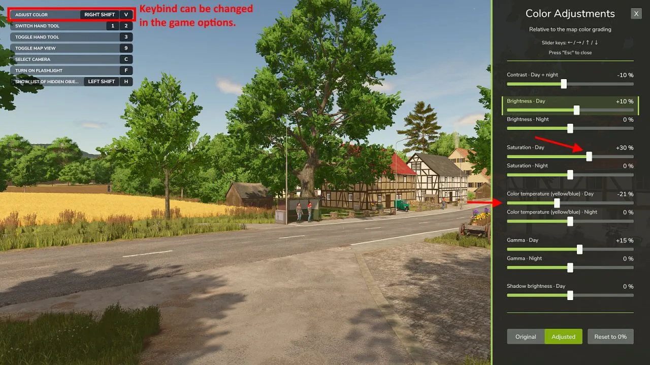 Color Adjustment FS25 - screenshot 2