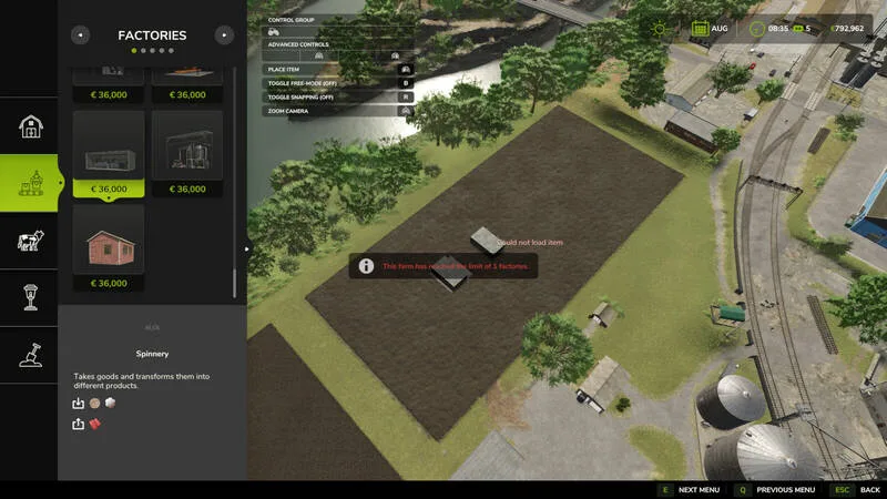 Farm Limit Manager - screenshot 2