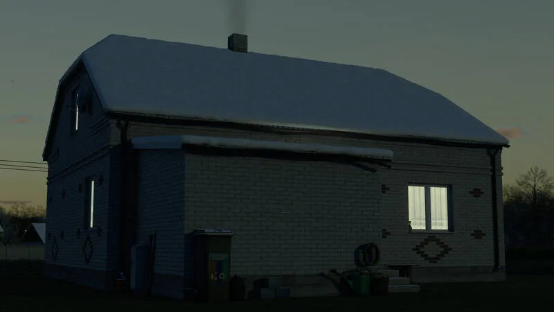 Polish White Brick House - screenshot 2