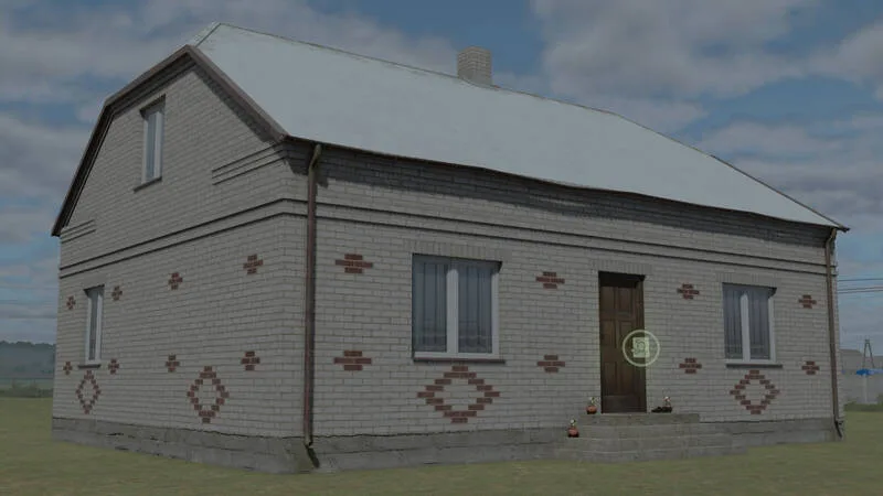 Polish White Brick House - screenshot 1