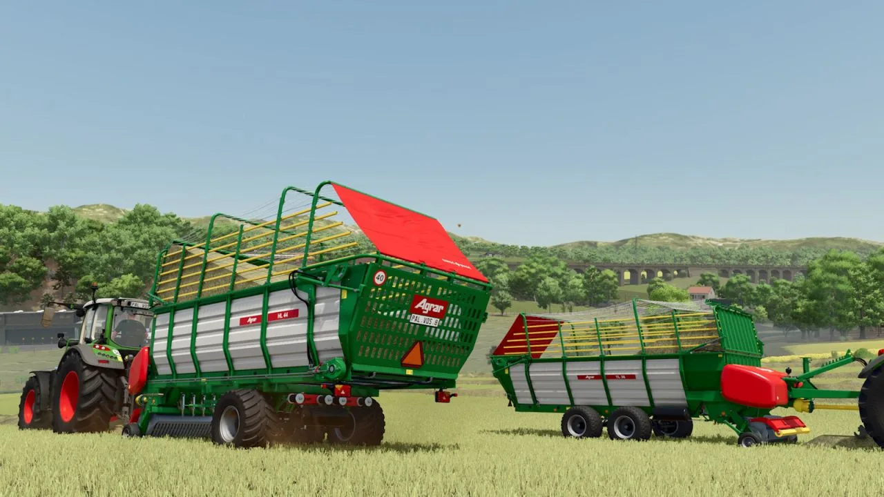 Agrar Forage Wagon Pack FS25 - screenshot 2