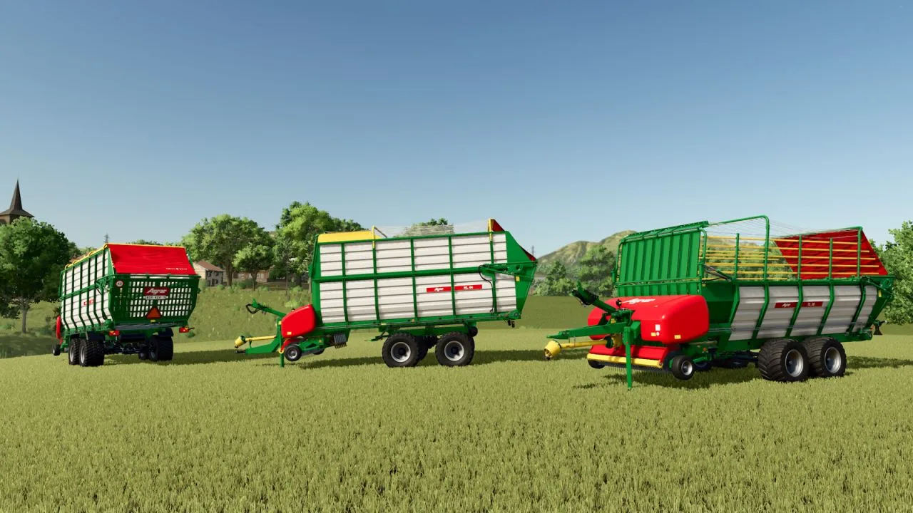 Agrar Forage Wagon Pack FS25 - screenshot 1