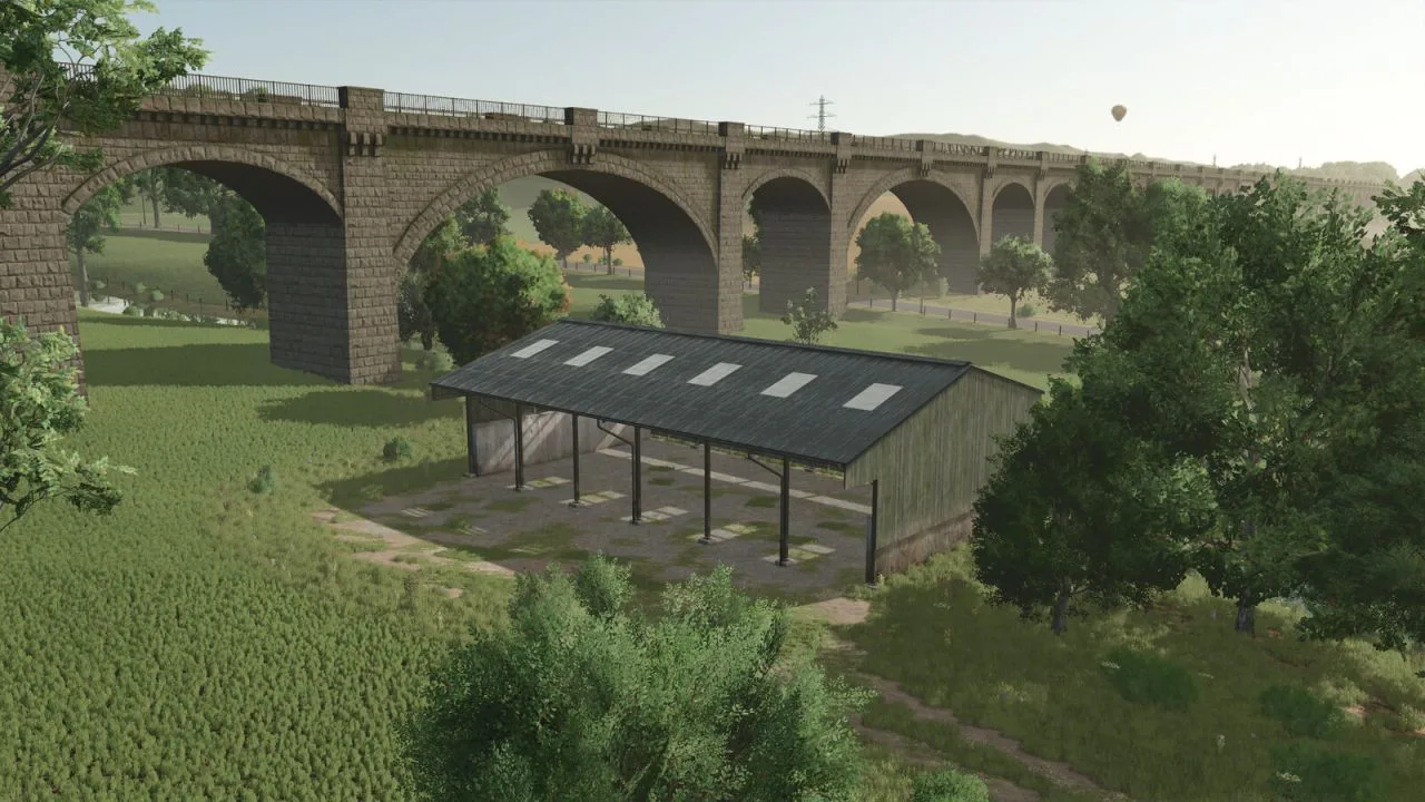 Pallegney Buildings Pack FS25 - screenshot 1