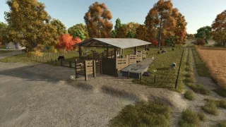 Brazilian Cow Pen With Loader FS25