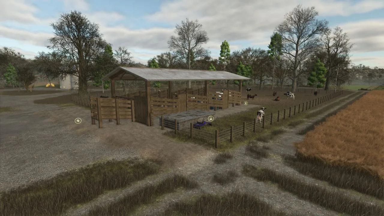 Brazilian Cow Pen With Loader FS25 - screenshot 3