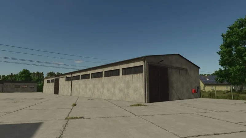 GDR Grain Hall FS25
