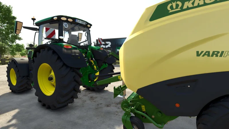 Manual connection system FS25
