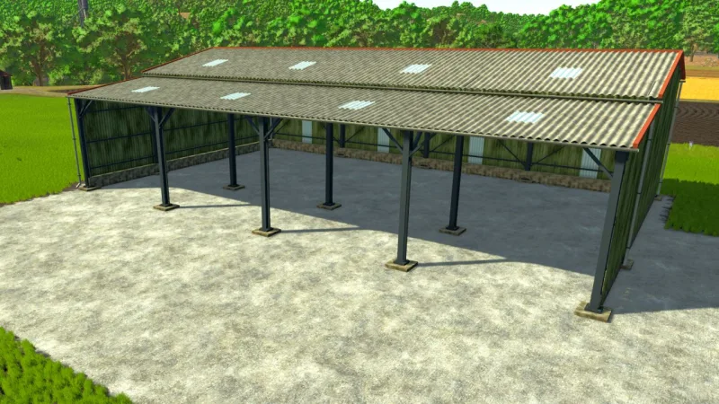 Old 32m configurable shed FS25