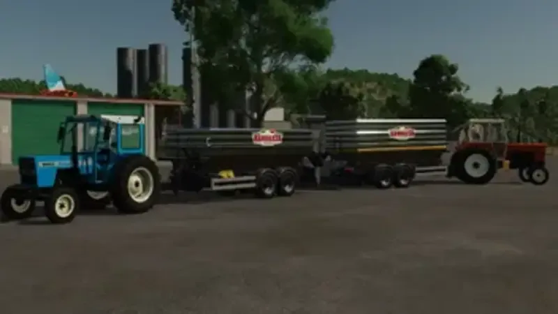 Randazzo 2-Axle Grape Trailer - screenshot 1