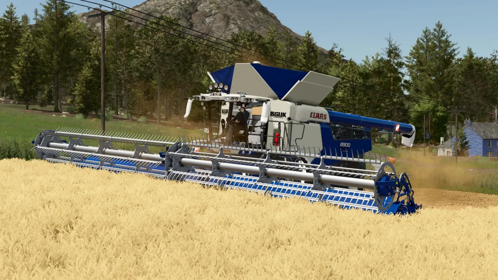 Completely Customized Lexion 8900 FS25