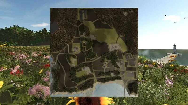 The Shoreline of Lake Michigan Map - screenshot 2