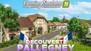 Pallegney Map