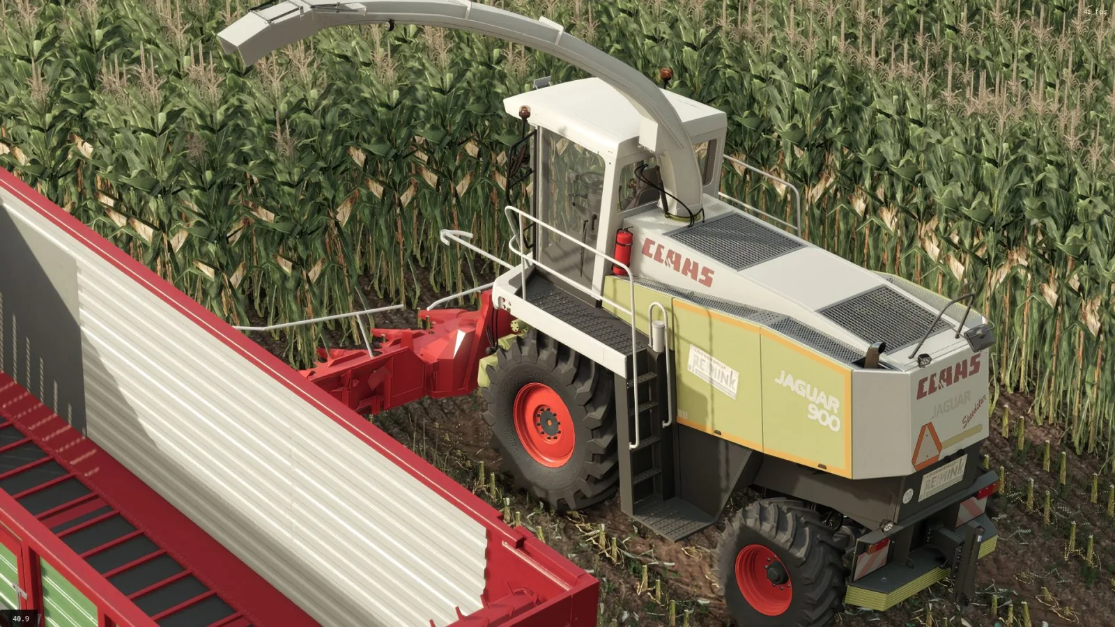 Claas Jaguar 900 Speedstar FS25 - screenshot 2