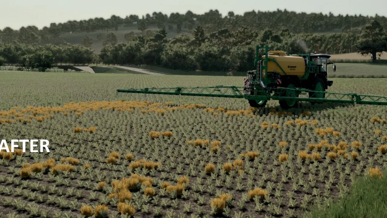 Volunteer Crops and Weeds FS25 - screenshot 2