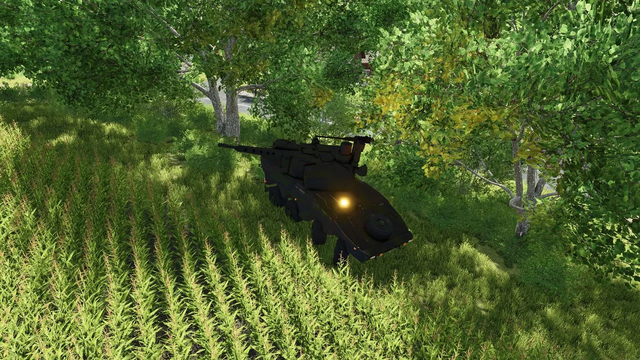 Boxer MRAV (8x8 Armored Fighting Vehicle / Mission Module Variant) FS25 - screenshot 2