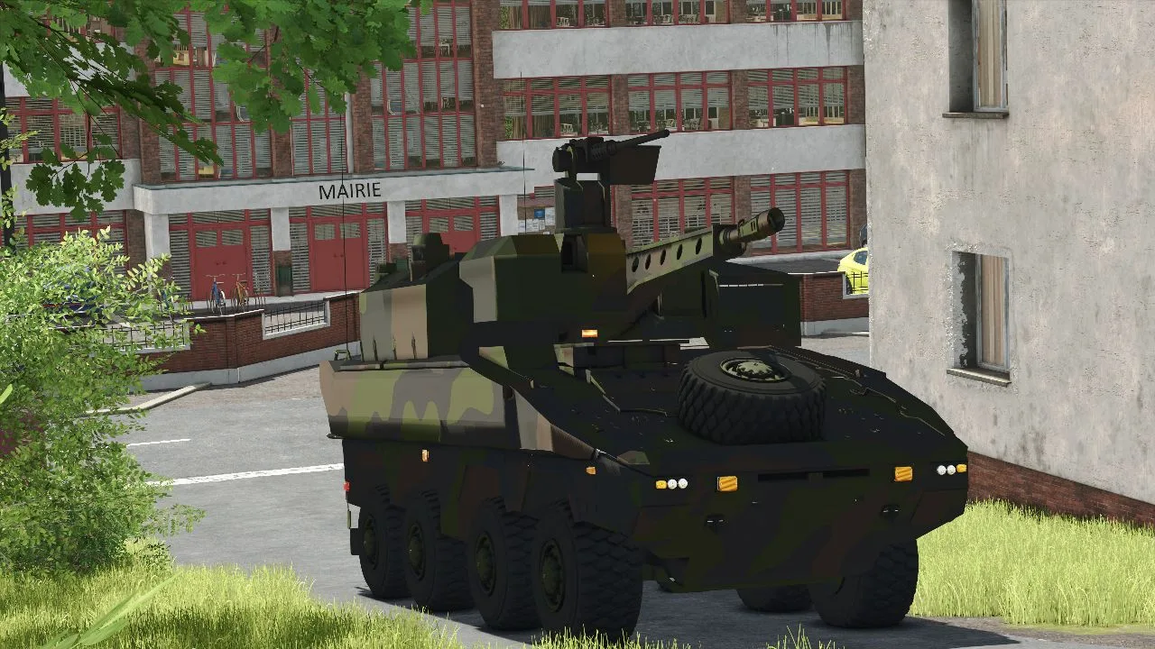 Boxer MRAV (8x8 Armored Fighting Vehicle / Mission Module Variant) FS25 - screenshot 1