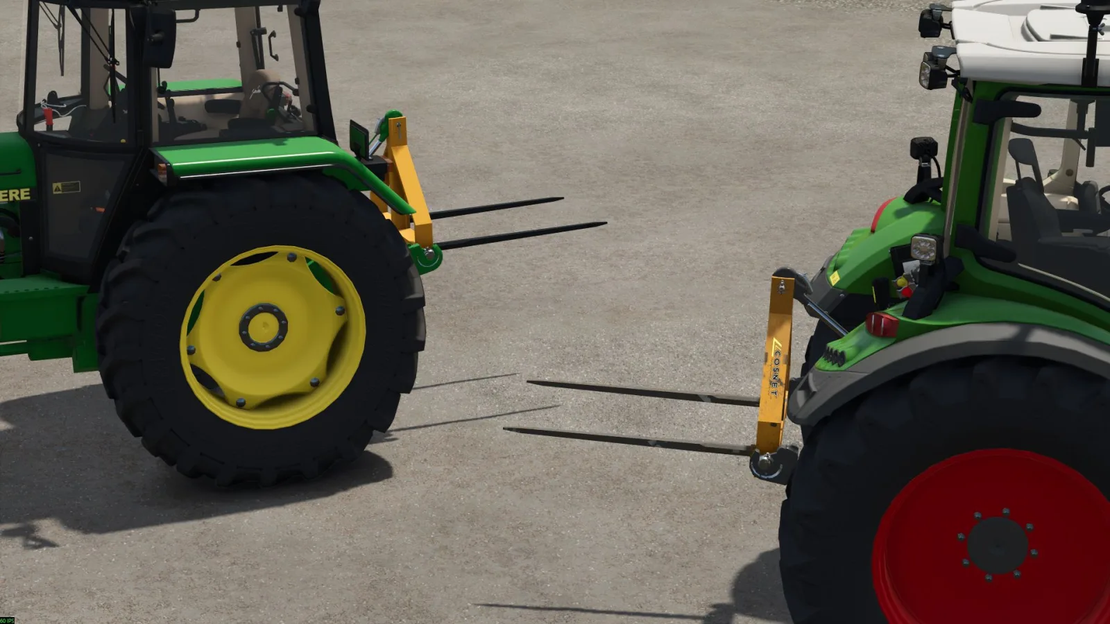 Cosnet 3-point fork FS25 - screenshot 2