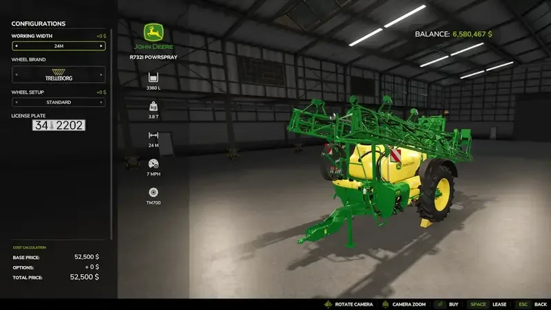 John Deere R700i & R975i Sprayers - screenshot 2