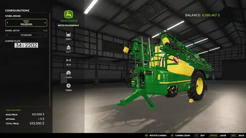 John Deere R700i & R975i Sprayers - screenshot 1