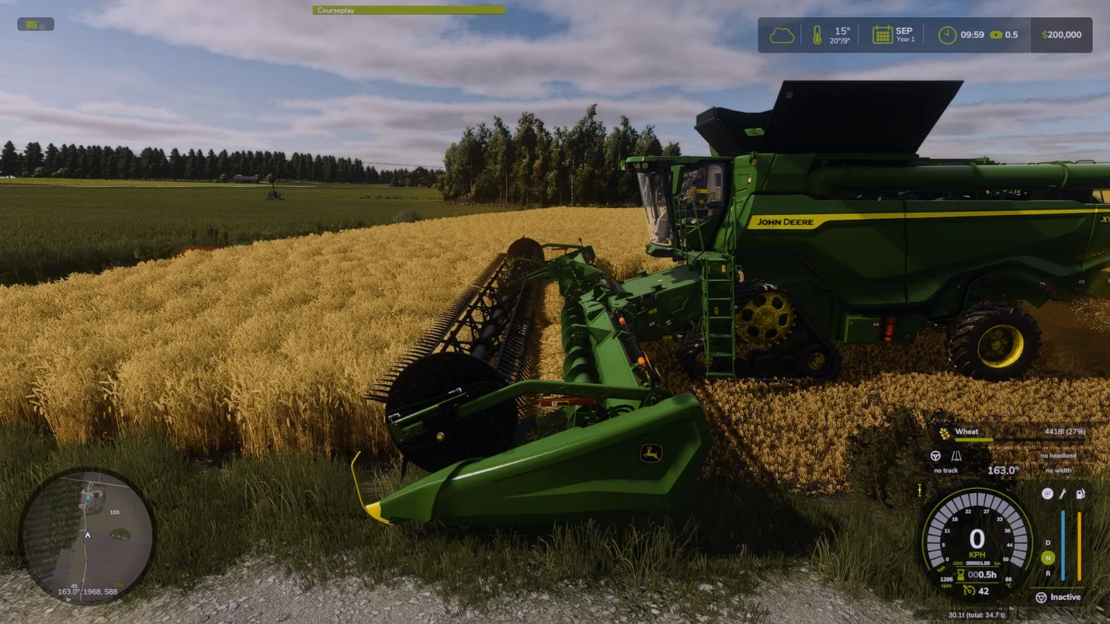 Additional cameras for John Deere X9 Series FS25