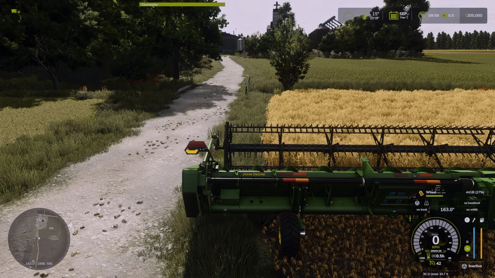 Additional cameras for John Deere X9 Series FS25