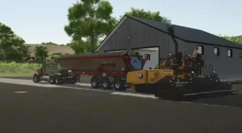 CAT AP1055F Asphalt Paver - screenshot 2