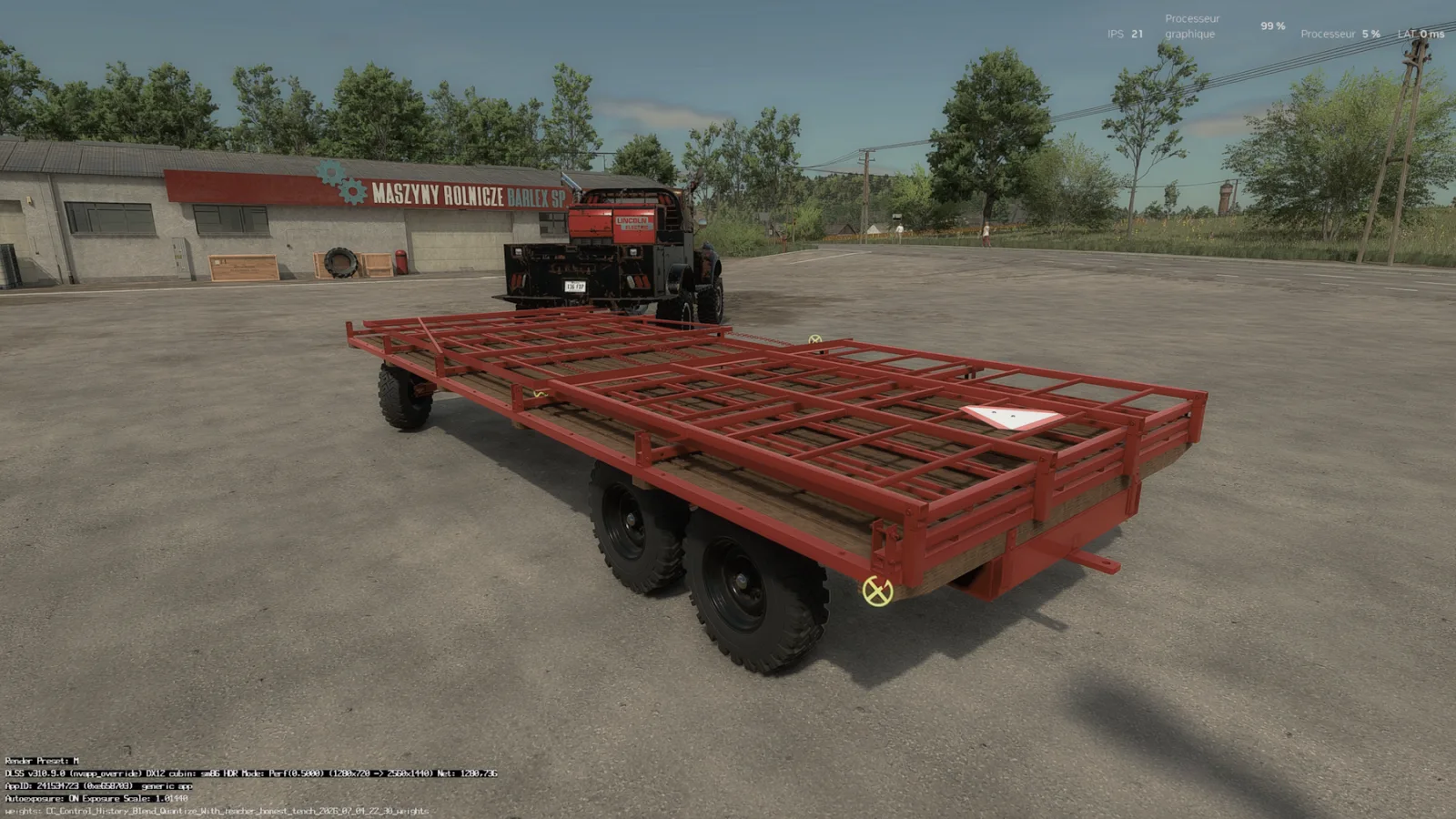 Homemade bale trailer V1.0 - screenshot 3