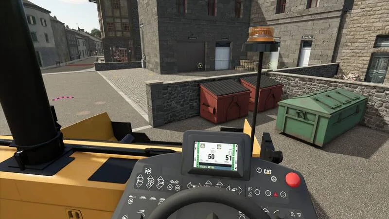 Caterpillar AP1055F Asphalt Paver - screenshot 3