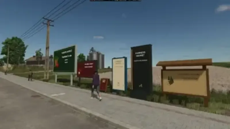 Signs for the Farmer's Market - screenshot 2