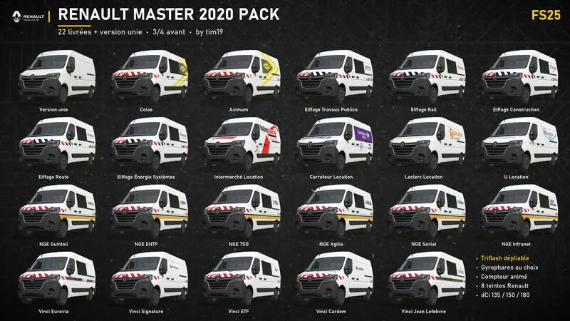 Renault Master 2020 Pack