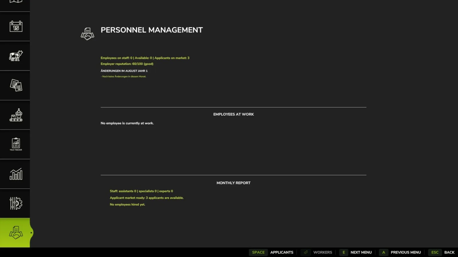 Personnel Management FS25 - screenshot 2