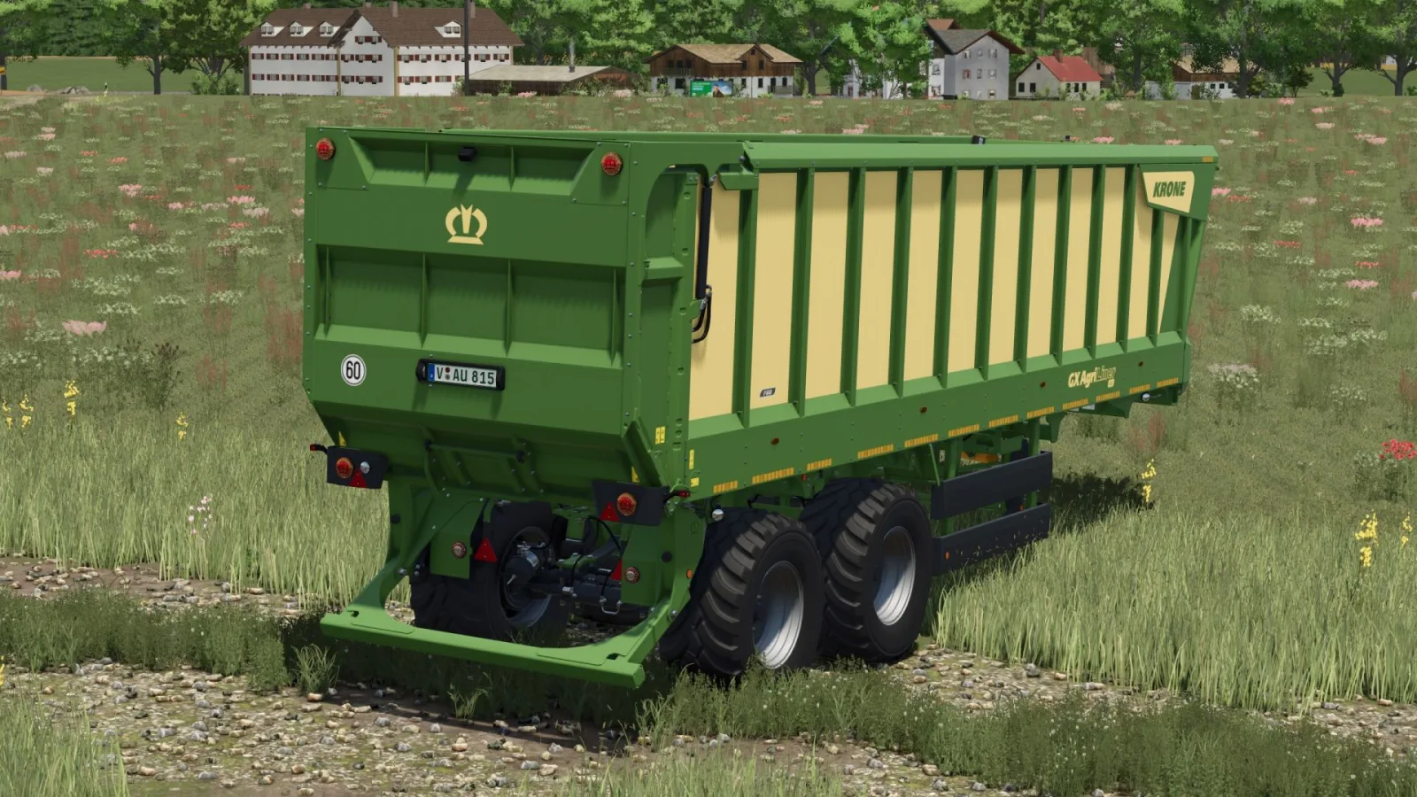 Krone GX Agriliner 520 Rust Edition FS25 - screenshot 3
