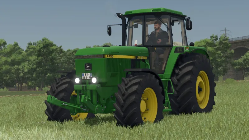 John Deere 4755 Rust Edition FS25
