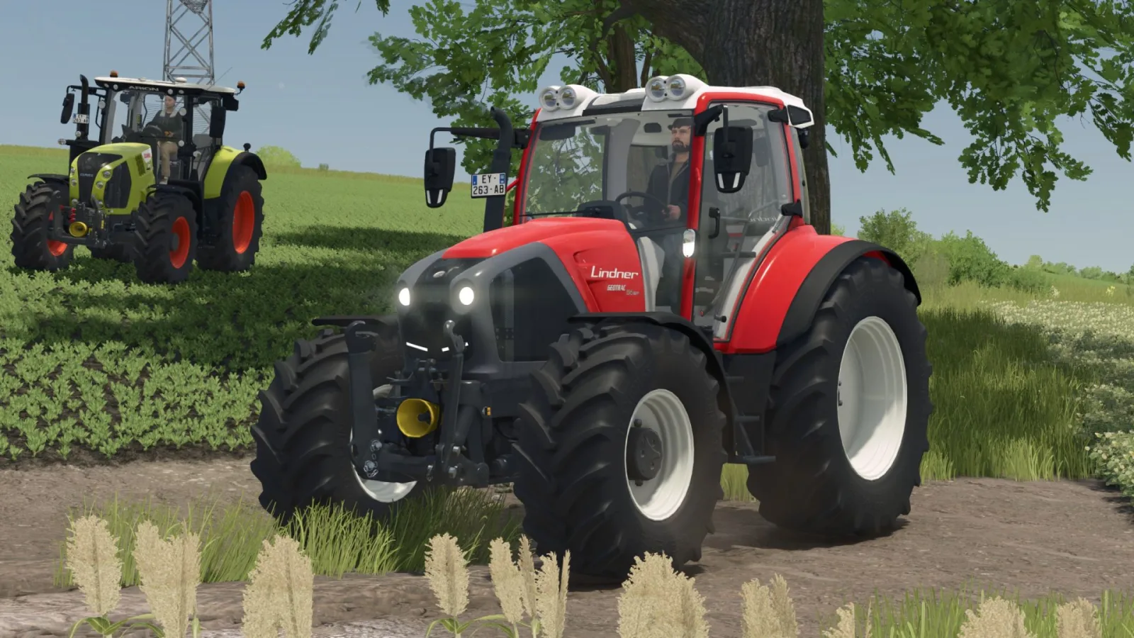 Lindner Geotrac 134 EP Rust Edition FS25 - screenshot 1