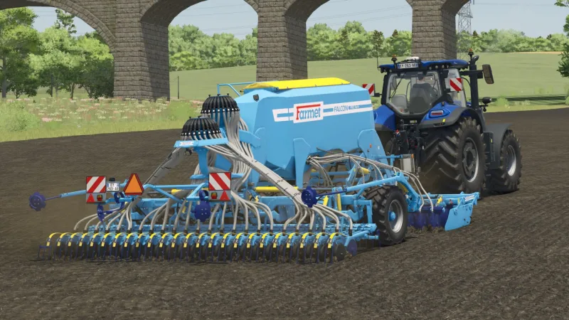 Farmet Falcon 6 PRO Fert+ Rust Edition FS25