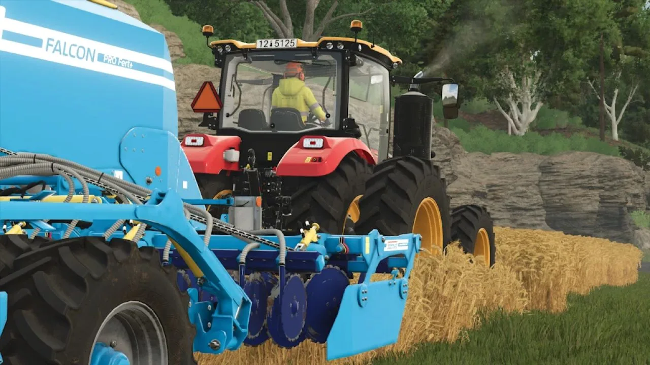 Farmet Falcon 6 PRO Fert+ Rust Edition FS25 - screenshot 3
