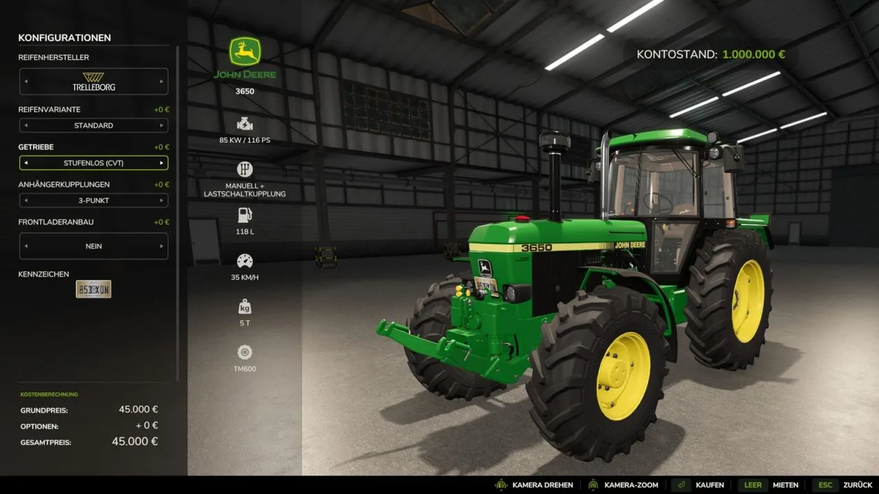 Universal CVT FS25 - screenshot 3