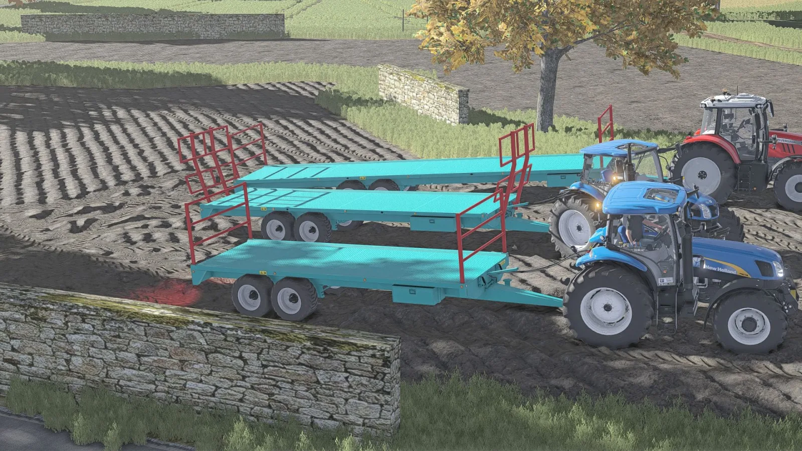Lair Bale Trailer Pack FS25 - screenshot 1
