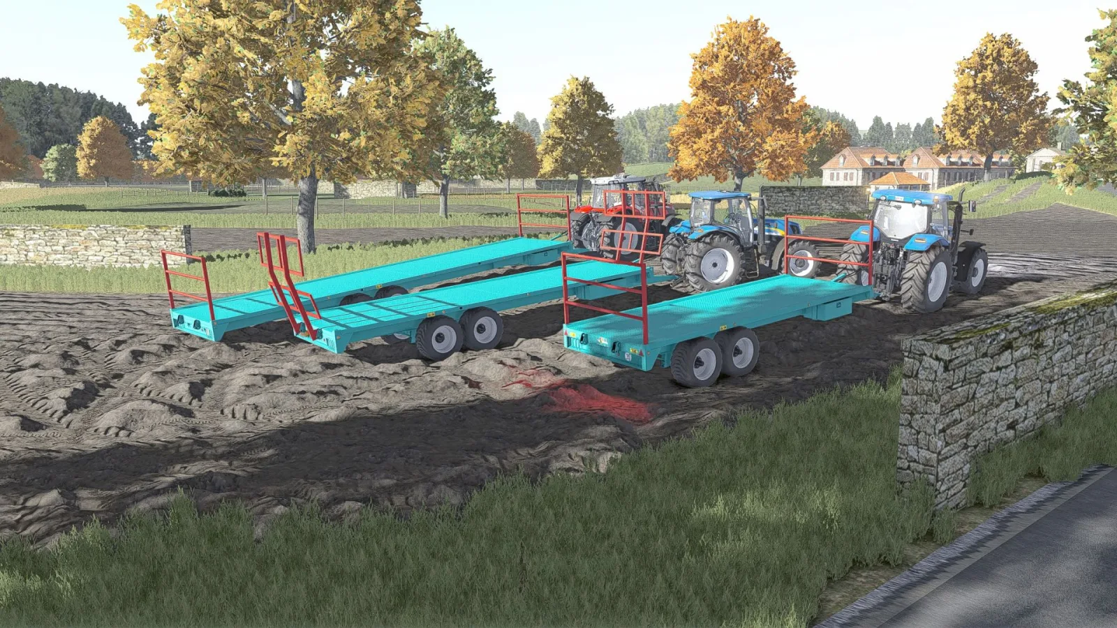 Lair Bale Trailer Pack FS25 - screenshot 2