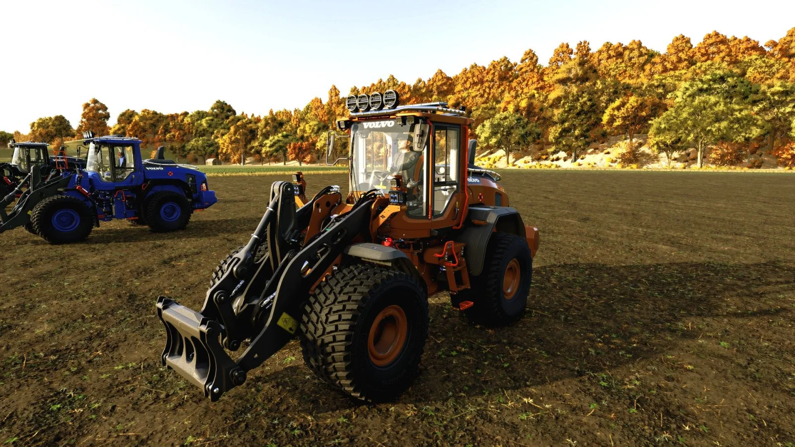 Volvo L90, 120, 180 Pack Edit FS25 - screenshot 1