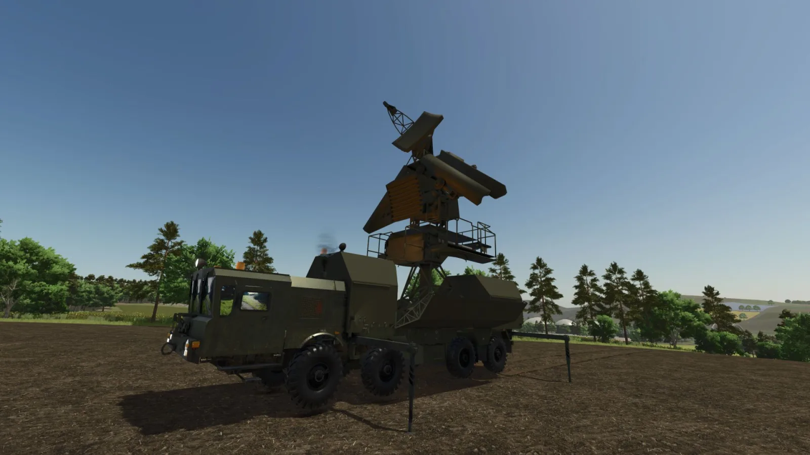 MZKT-7930 Mobile Radar System (8x8 Heavy Tactical Target Acquisition Platform) FS25 - screenshot 2