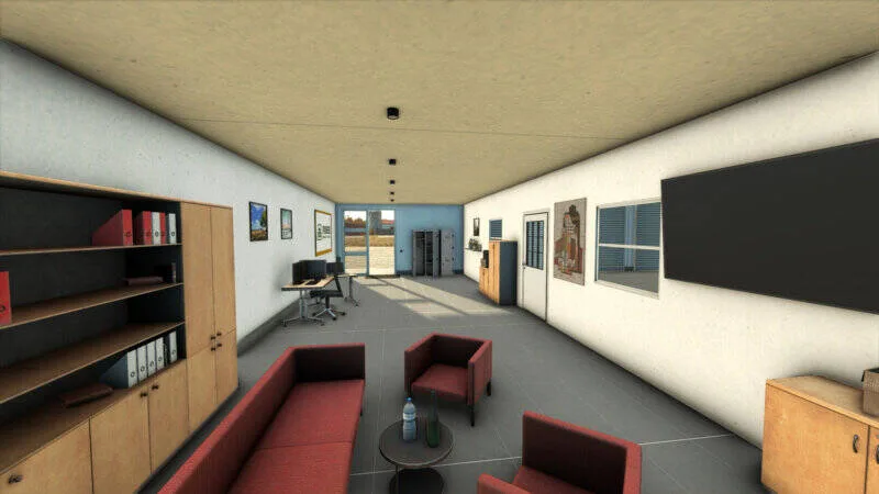 Metal Hall with Workshop - screenshot 2